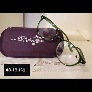 Seoul Fashion Green frames